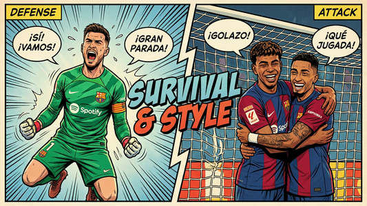 Barça Survived the Yellow Submarine And Took Home 3 Point! (2-0)