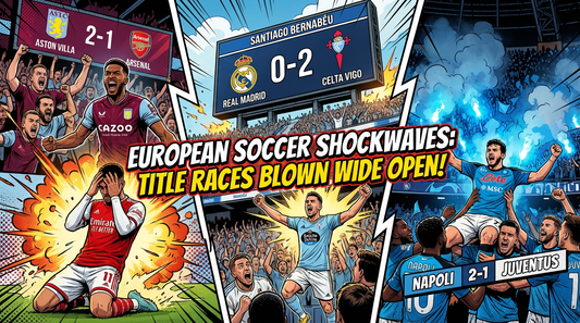 Weekend Wrap-Up: Title Races Blown Wide Open! Arsenal Stunned, Madrid Shocked, Napoli Make a Statement